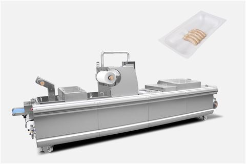 香肠全自动真空贴体包装机