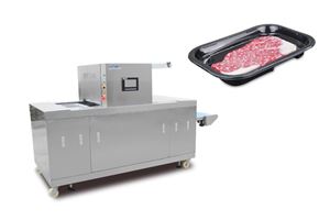 冷鲜肉预制盒连续贴体包装机