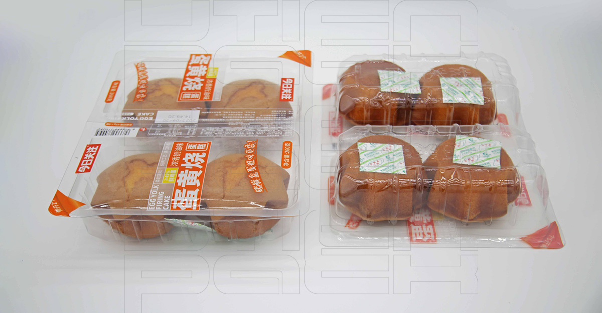 小蛋糕热成型气调包装