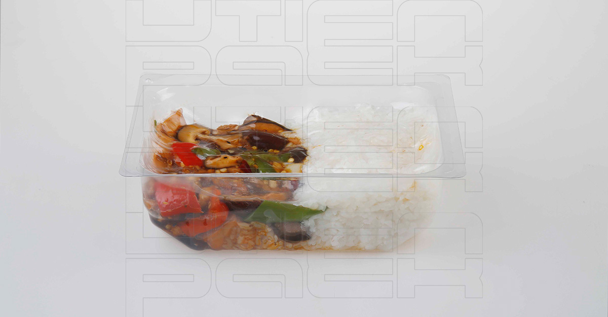 预制即食餐热成型贴体包装