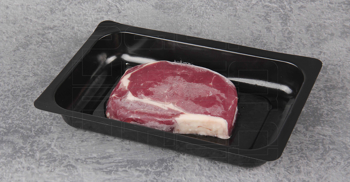 生鲜牛排热成型贴体包装