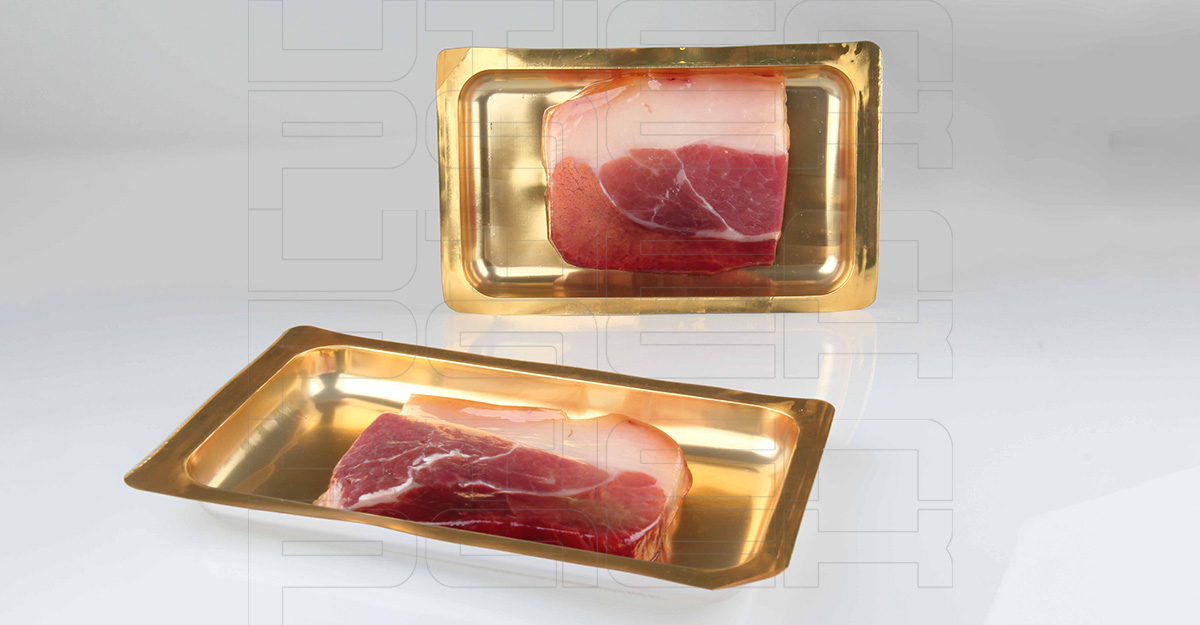 腌猪肉热成型贴体包装