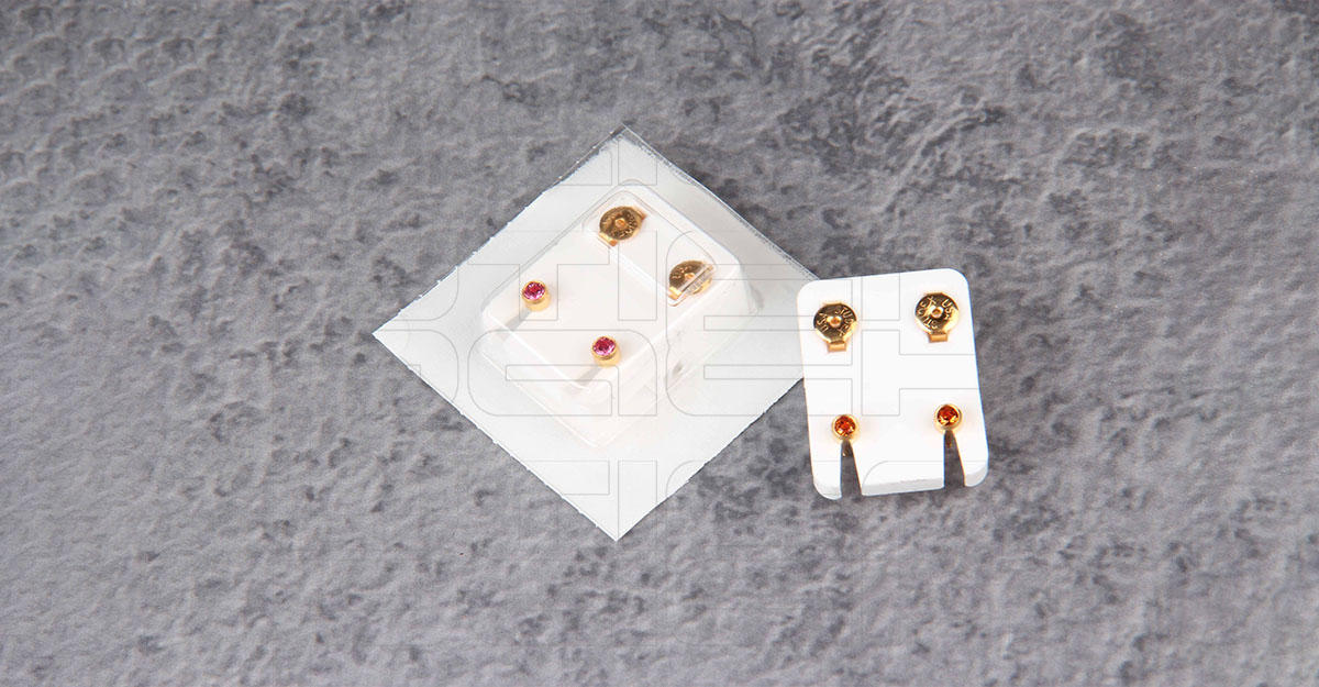 耳钉热成型气调包装