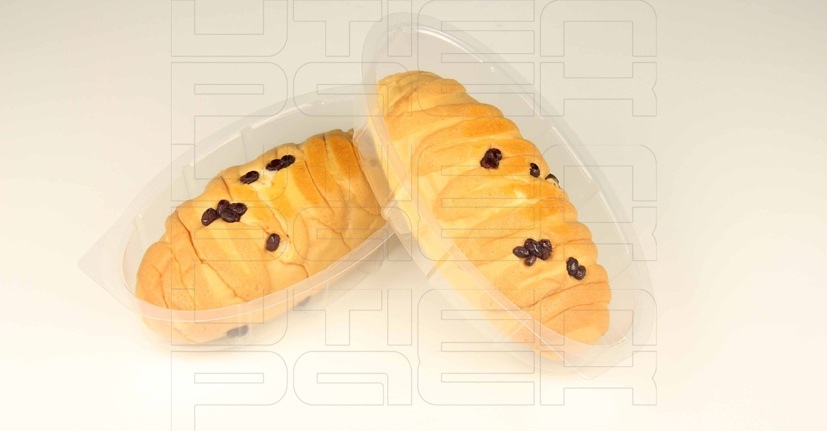 椭圆形面包热成型气调包装