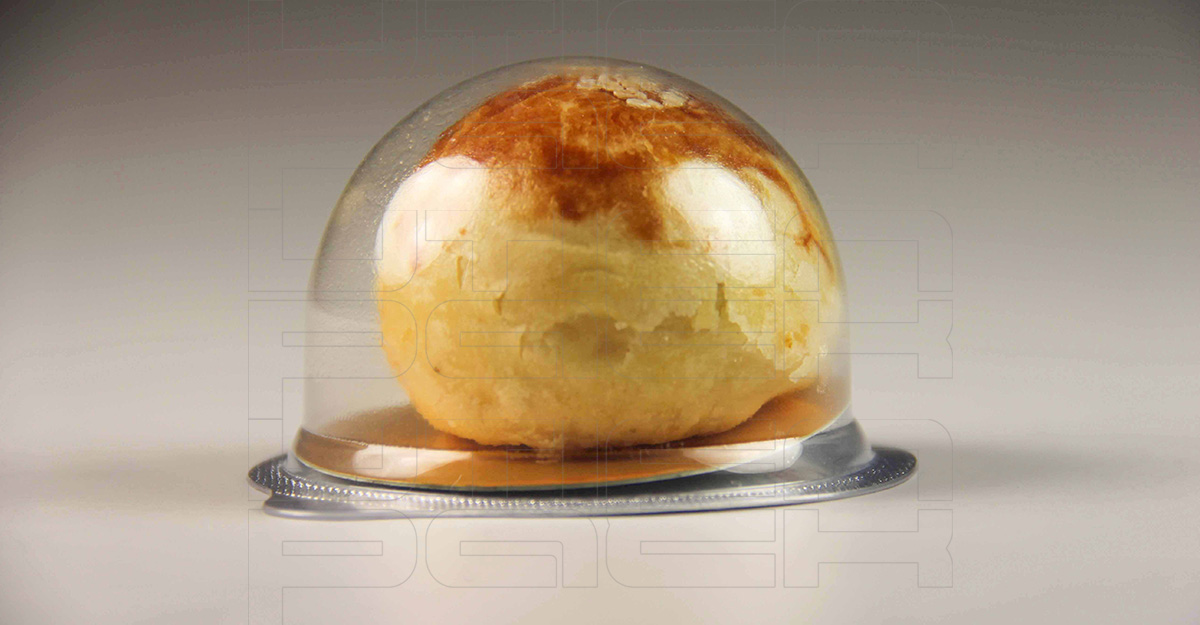 奶香蛋黄酥热成型气调包装