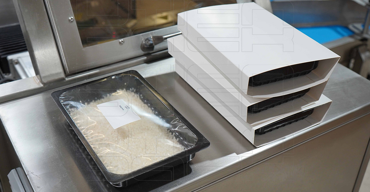 大米热成型气调包装