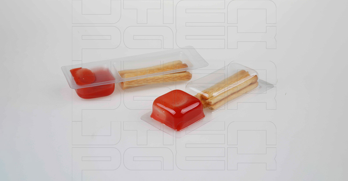 带酱饼干热成型气调包装