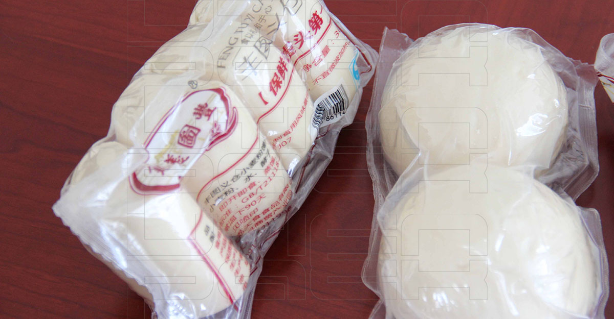 馒头热成型真空包装