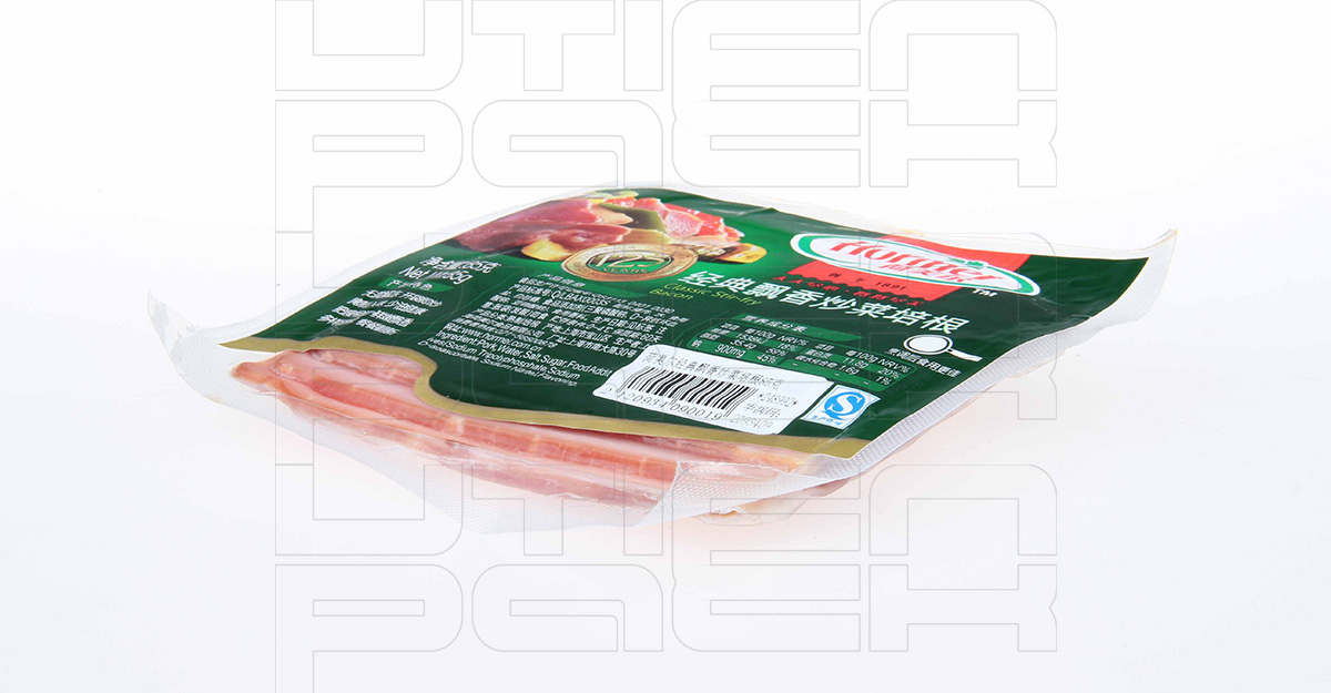 培根片热成型真空包装