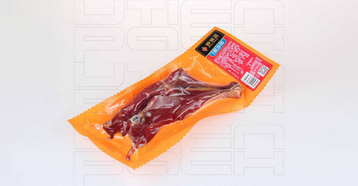 卤鸡腿热成型真空包装