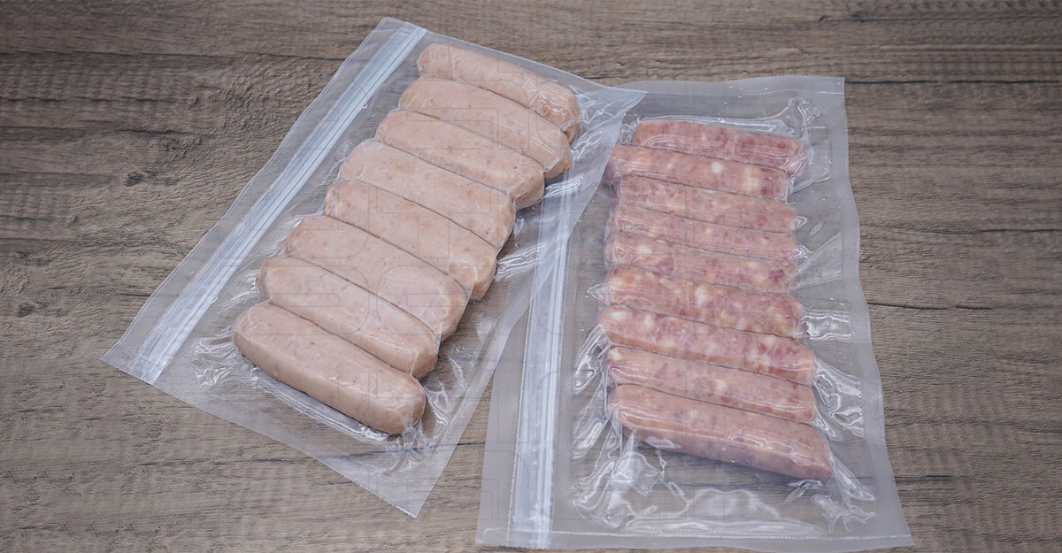 拉链香肠热成型真空包装