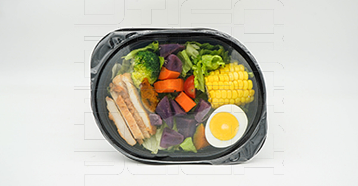 轻食沙拉预制盒气调包装