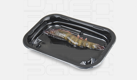 黑虎虾预制盒贴体包装解决方案