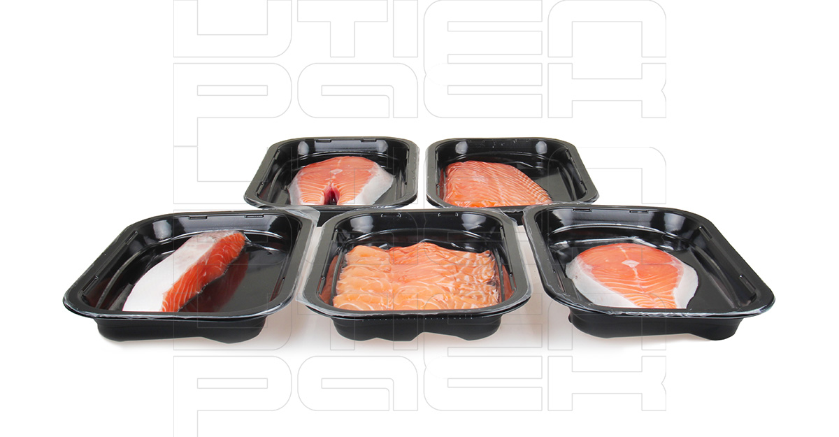 三文鱼预制盒贴体包装