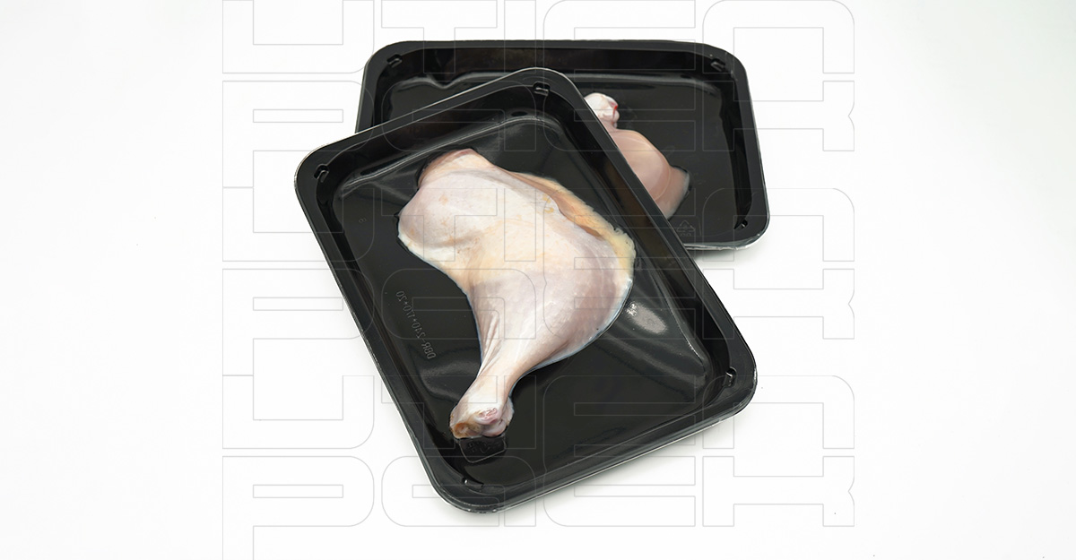 大鸡腿预制盒贴体包装