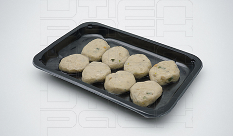 肉饼预制盒贴体包装解决方案