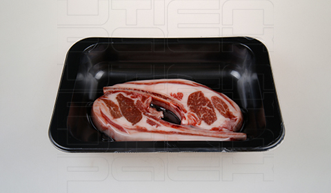 羊排半自动预制盒贴体包装解决方案 